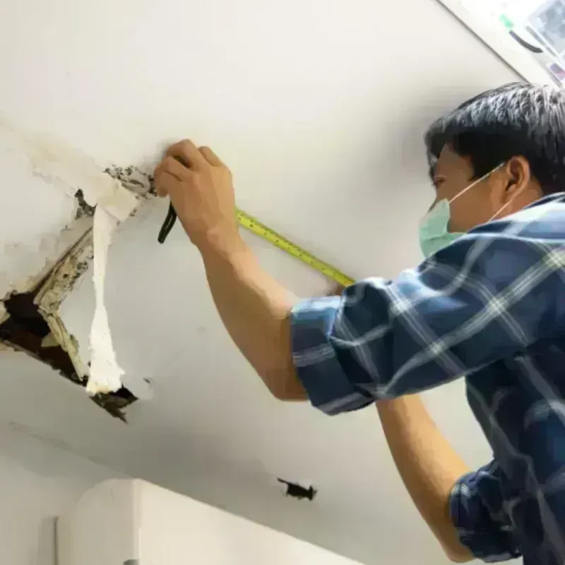 Ceiling And Wall Water Damage in Akutan, AK